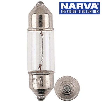 Narva 47264 - 12V 10W SV7-8 Festoon Globes (Box of 10)